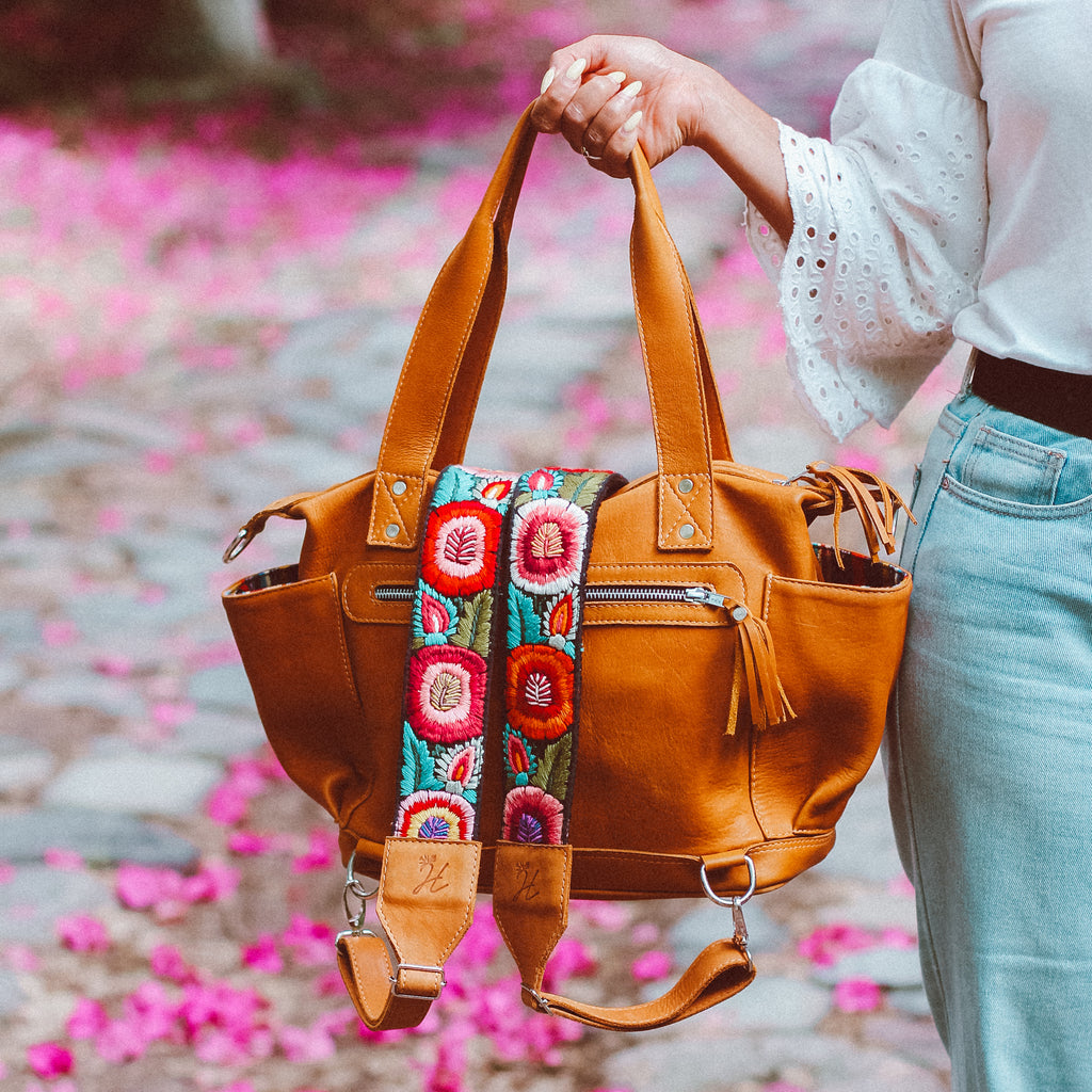 Newly Embroidered Backpack Strap - Selva