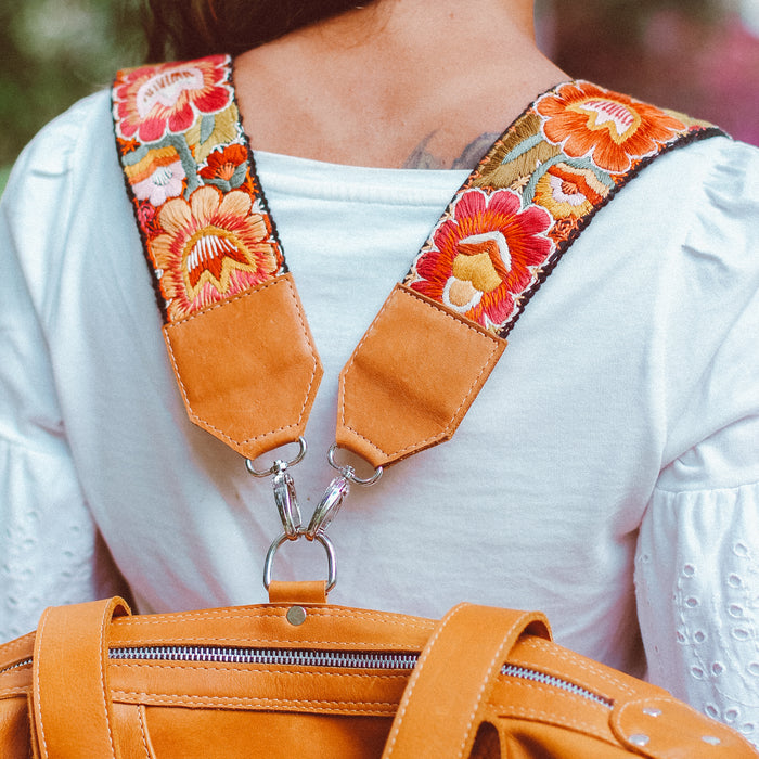 Newly Embroidered Backpack Strap - Eternal Sunset