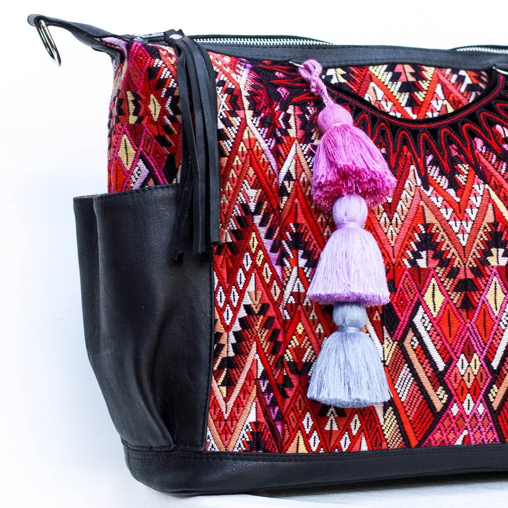 Convertible Bag Large Black - Chestnut