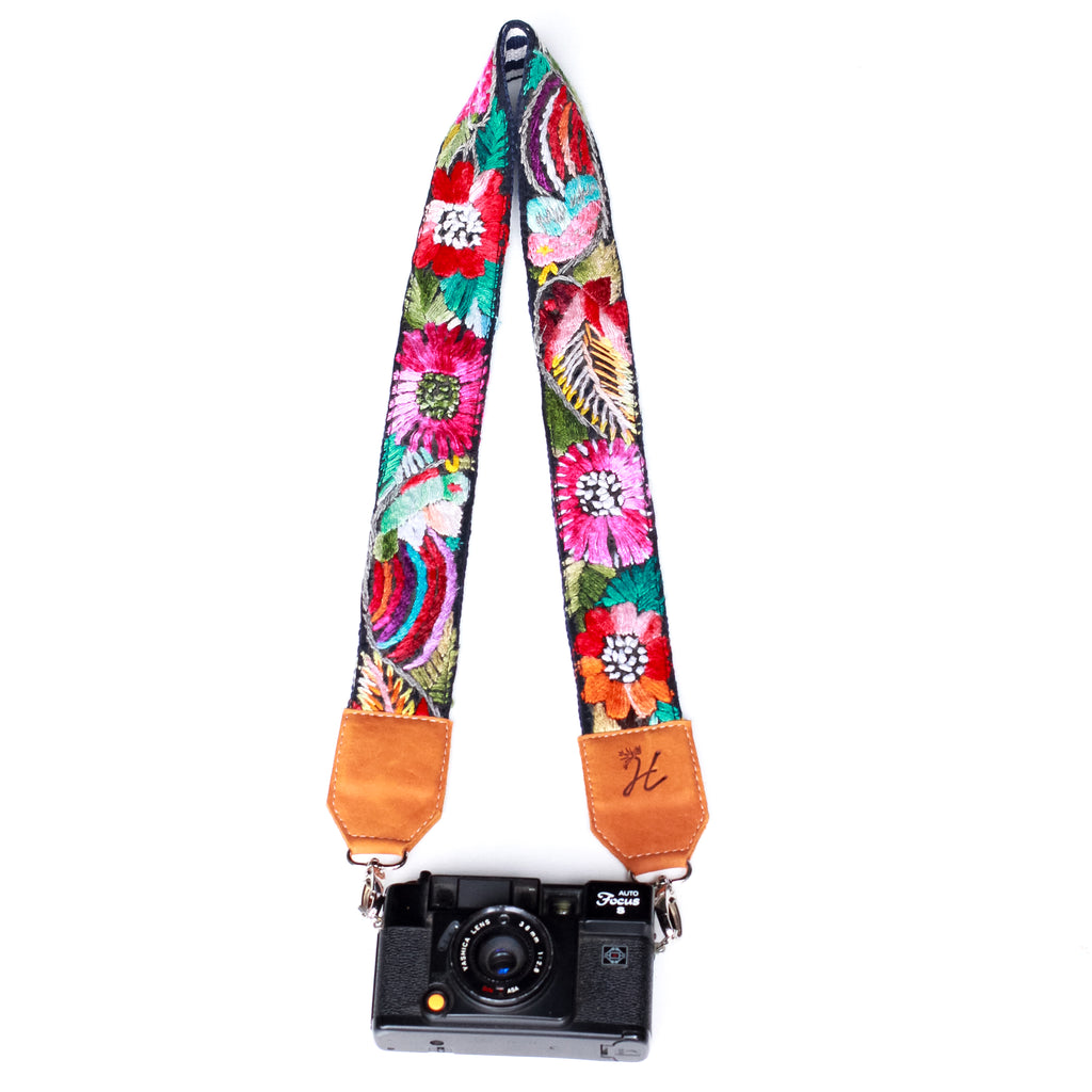 Vintage Embroidered Strap - Bella Flor
