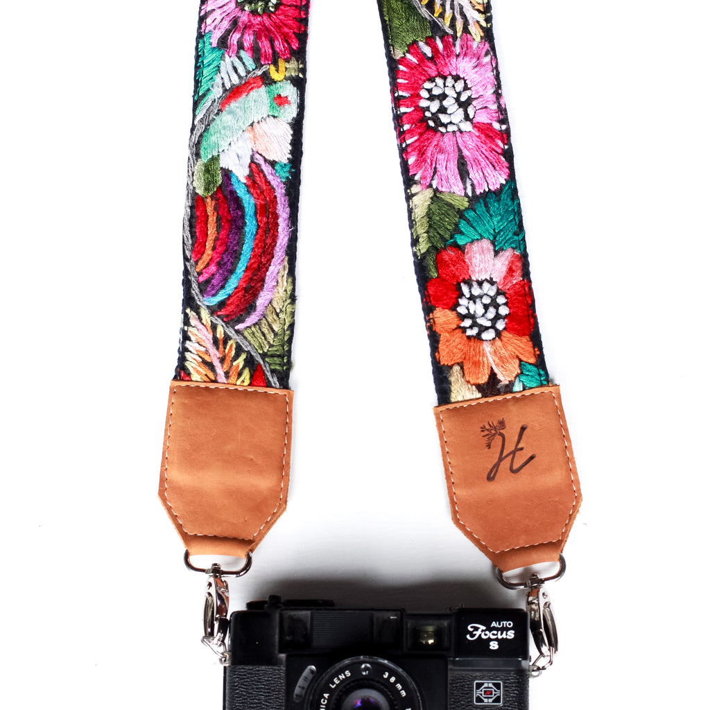 Vintage Embroidered Strap - Bella Flor