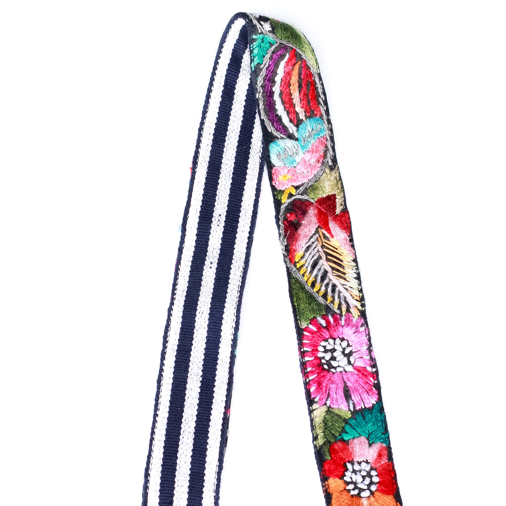 Vintage Embroidered Strap - Bella Flor