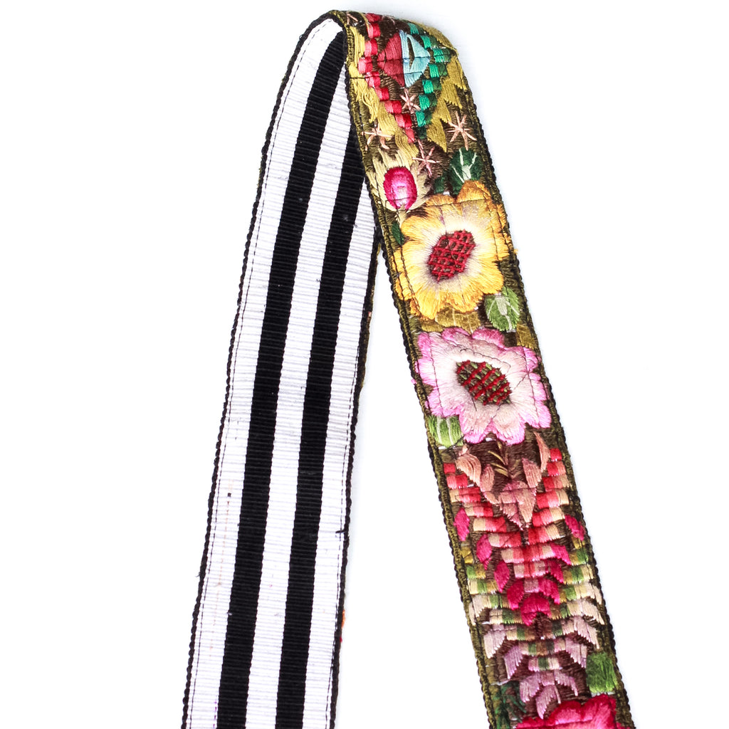 Vintage Embroidered Strap - Flor del Alma