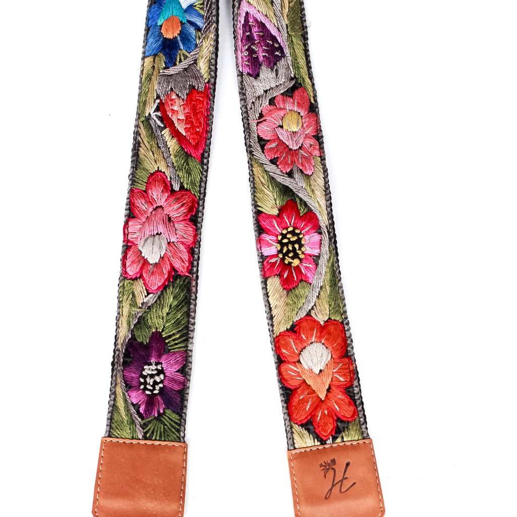Vintage Embroidered Strap - Blossom