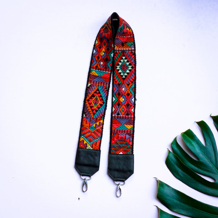 Vintage Embroidered Strap - Geo Love