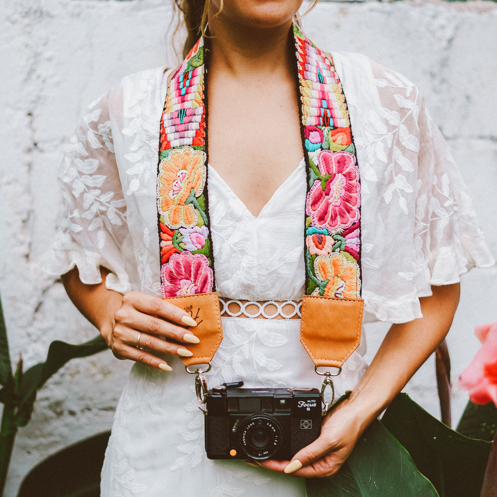 Newly Embroidered Strap - Maya Flor