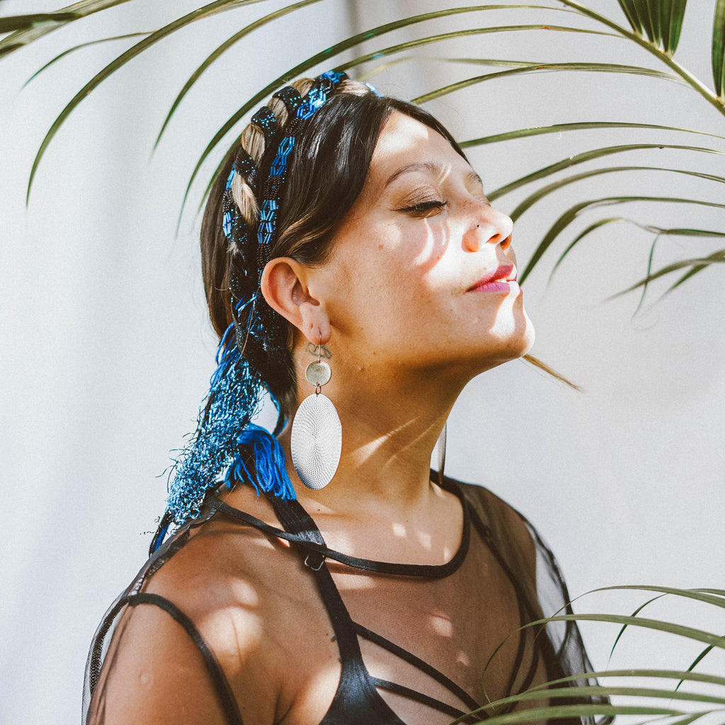 Tocoyal Fringe Hair Wrap - Sirena