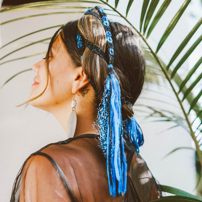 Tocoyal Fringe Hair Wrap - Sirena
