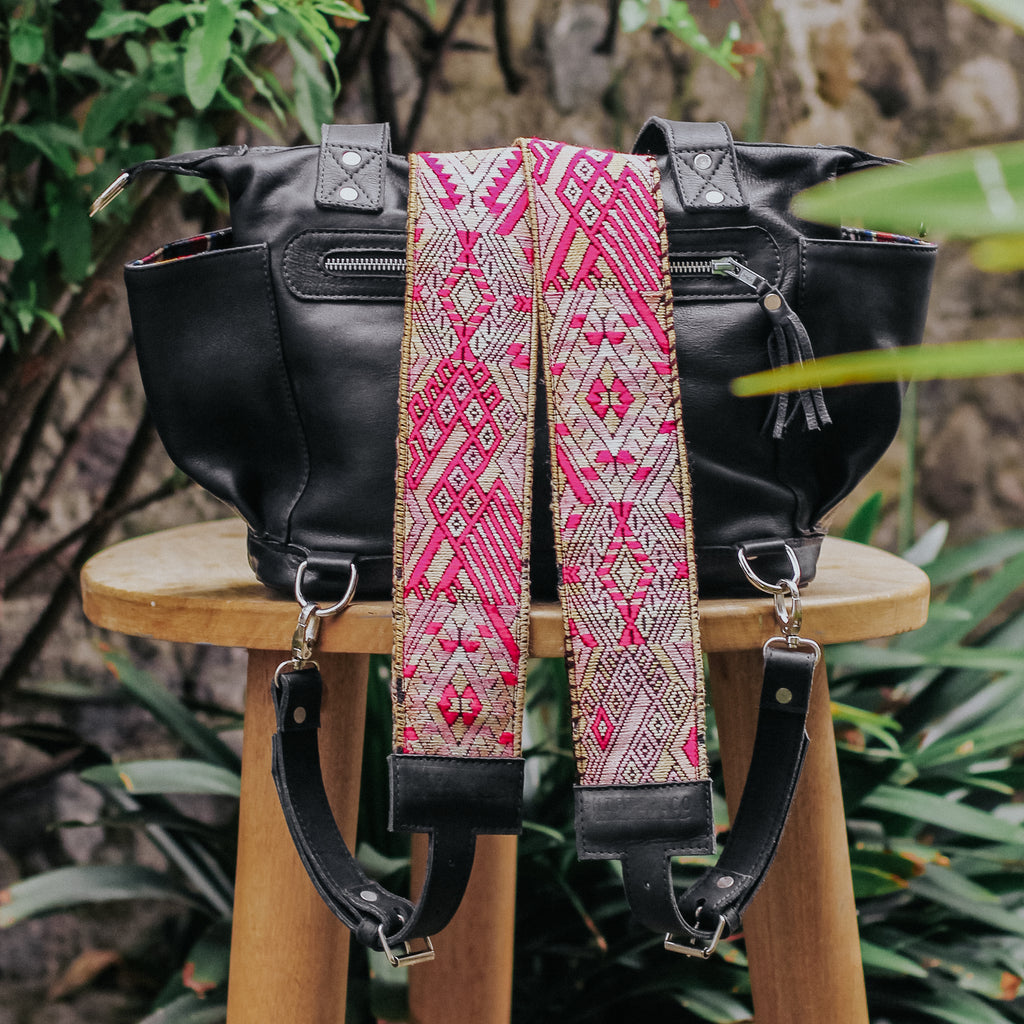 Vintage Embroidered Backpack Straps - VS16 Invierno