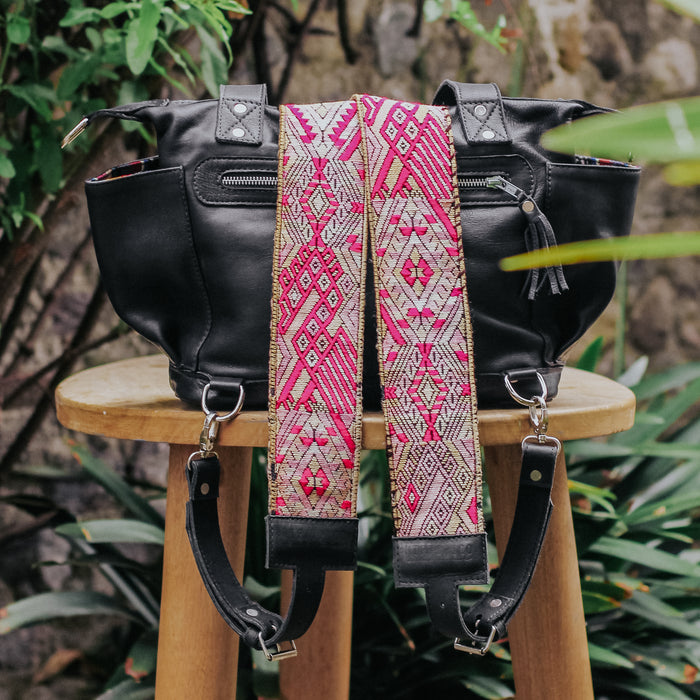 Vintage Embroidered Backpack Straps - VS16 Invierno