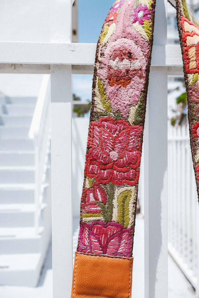 🌿 Hiptipico Vegan Strap - Flamenco