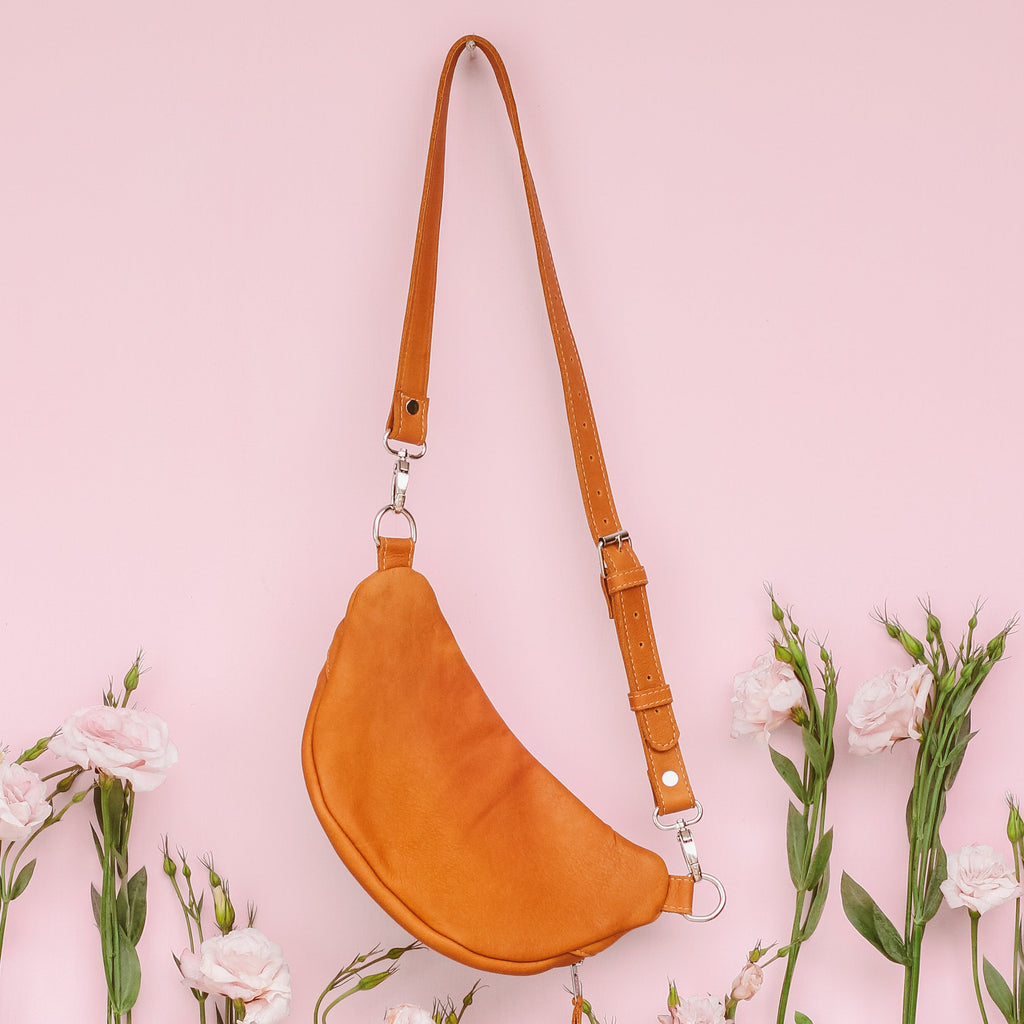 Harmony Sling Bag Tan - Rosal I