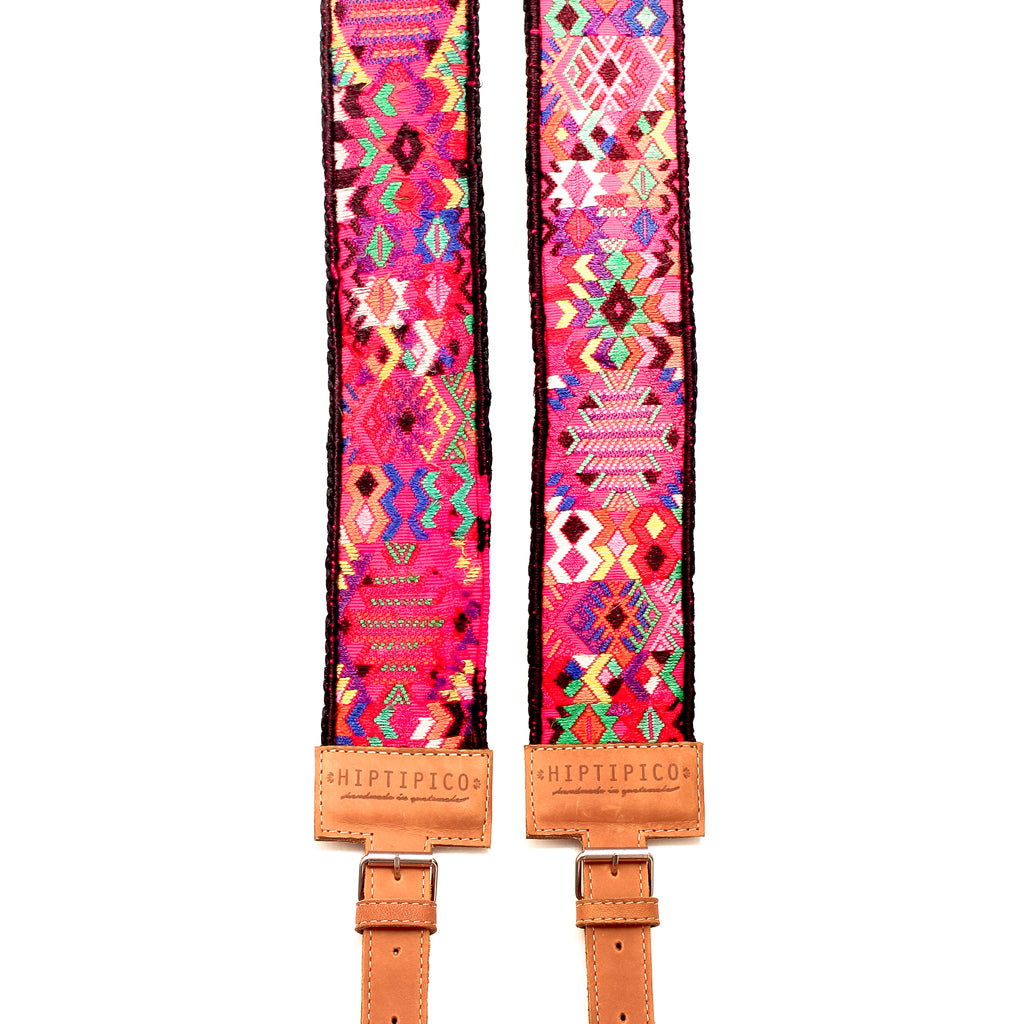 Vintage Embroidered Backpack Straps - Circus