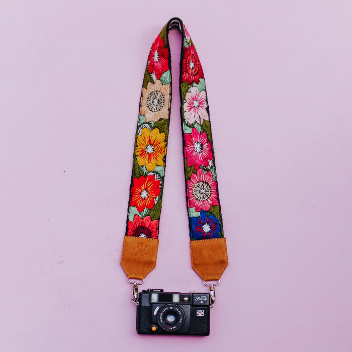 Vintage Embroidered Strap - Z02 Amapola