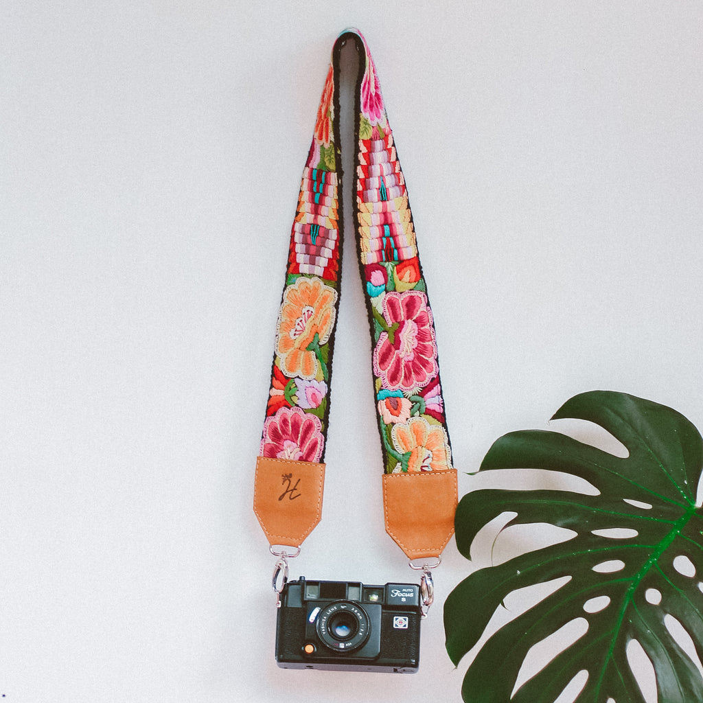 Newly Embroidered Strap - Maya Flor