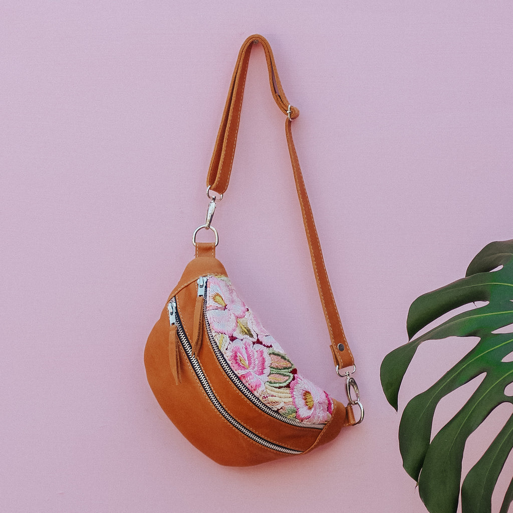Harmony Sling Bag Tan - Rosalinda