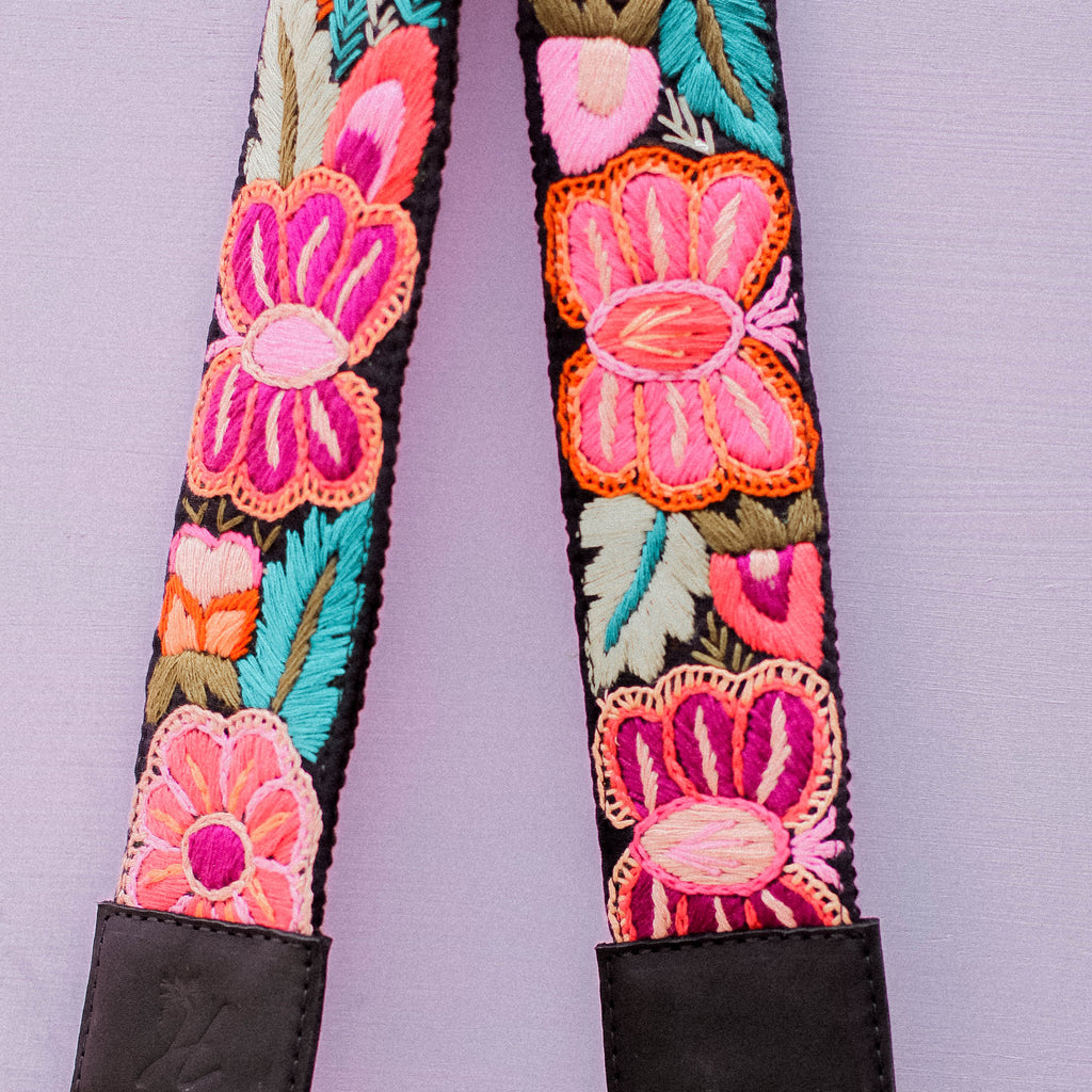 Newly Embroidered Strap - Wild Bloom
