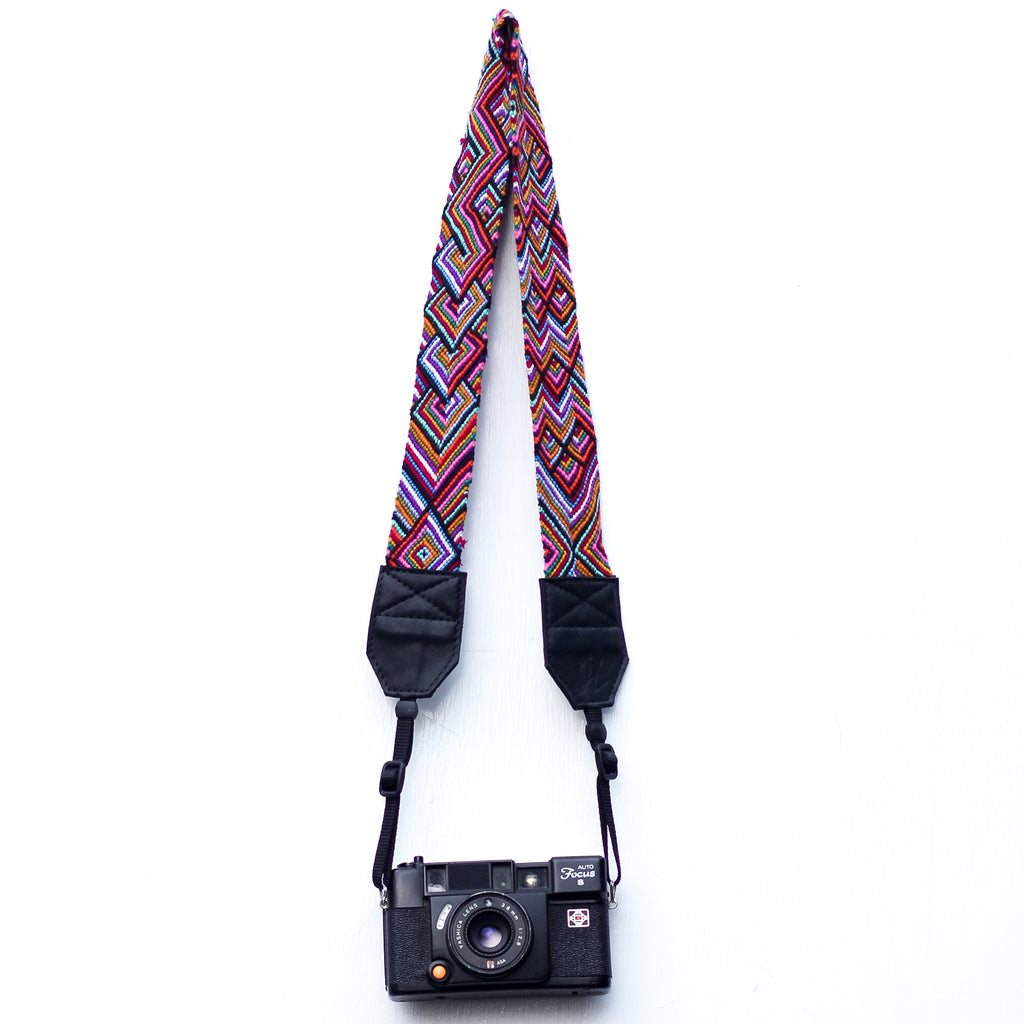 Vintage Embroidered Camera Strap - Illuminative