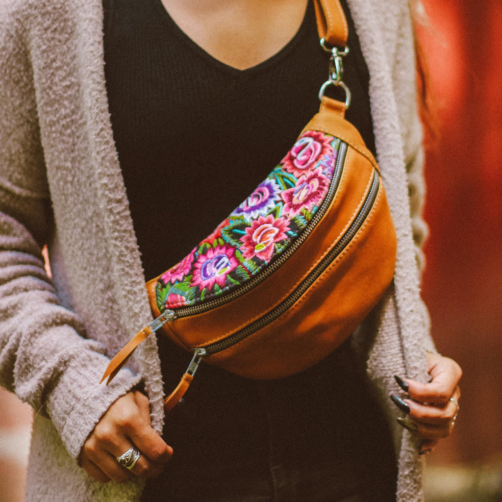 Harmony Sling Bag Tan - Rosal II