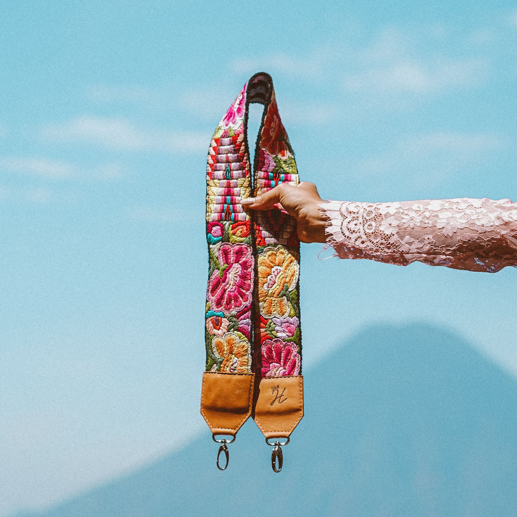 Newly Embroidered Strap - Maya Flor