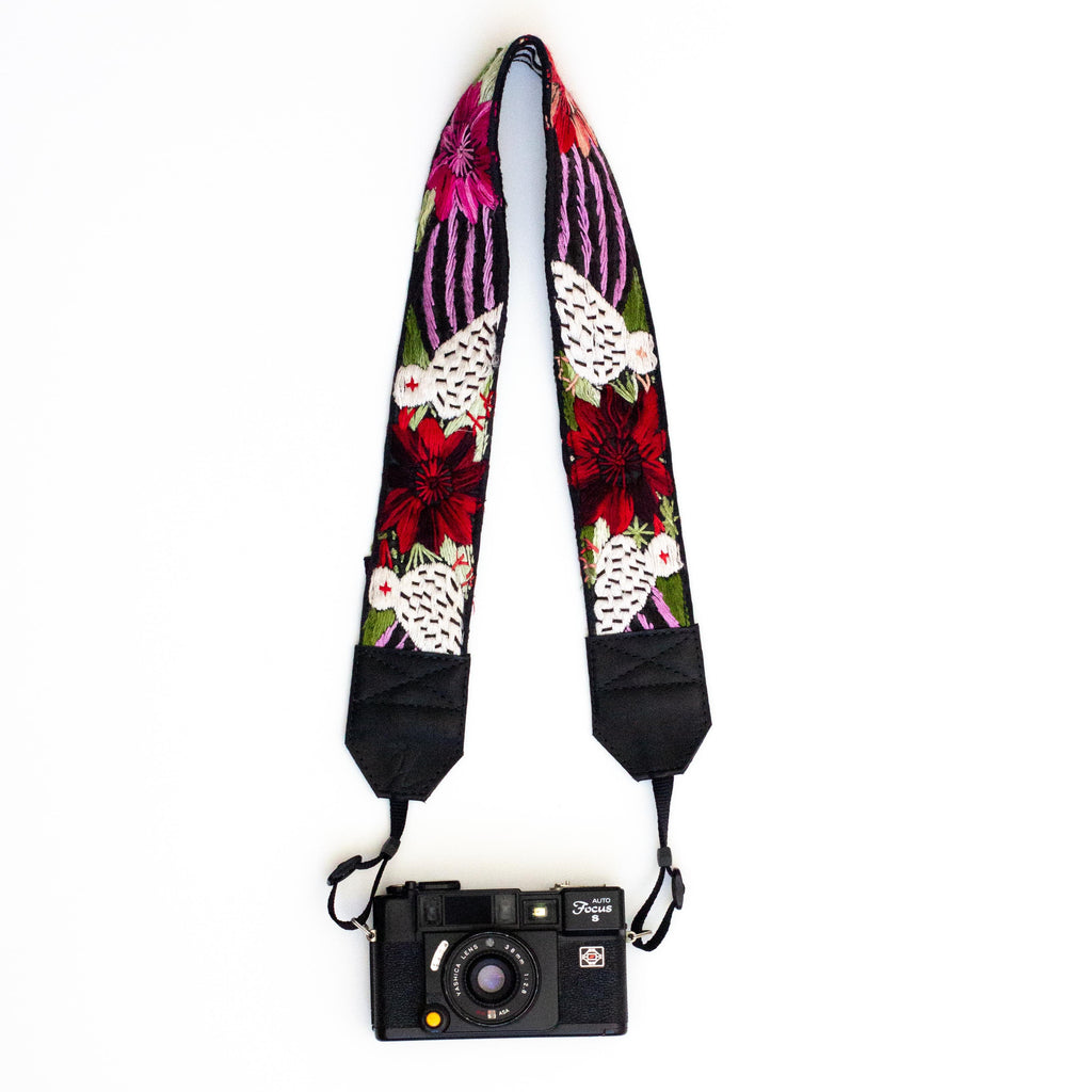 Vintage Embroidered Camera Strap - VS38 Dovetail