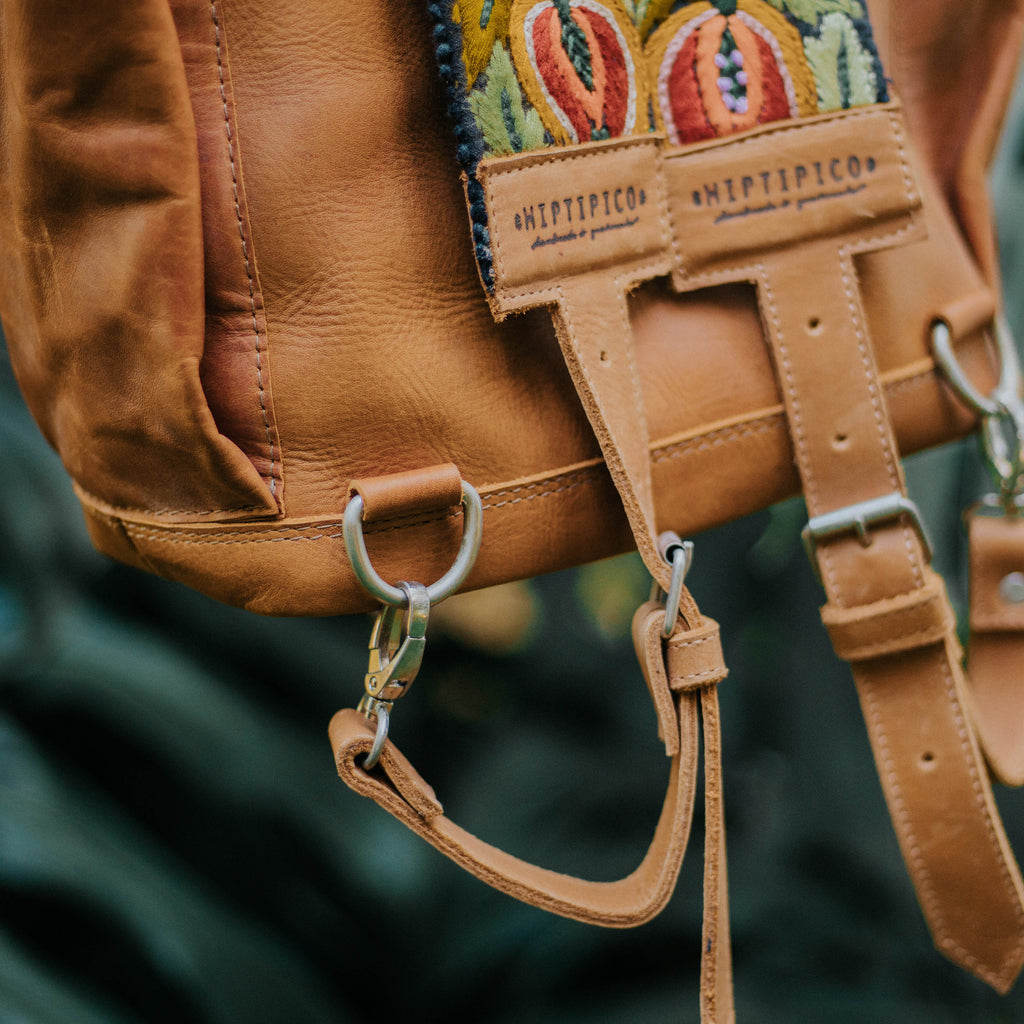 Newly Embroidered Backpack Straps - Willow