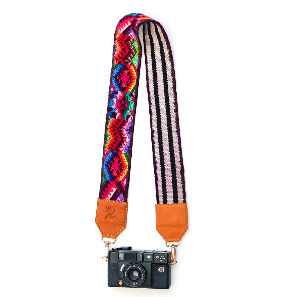 Gold Clip Vintage Embroidered Strap - Orlando