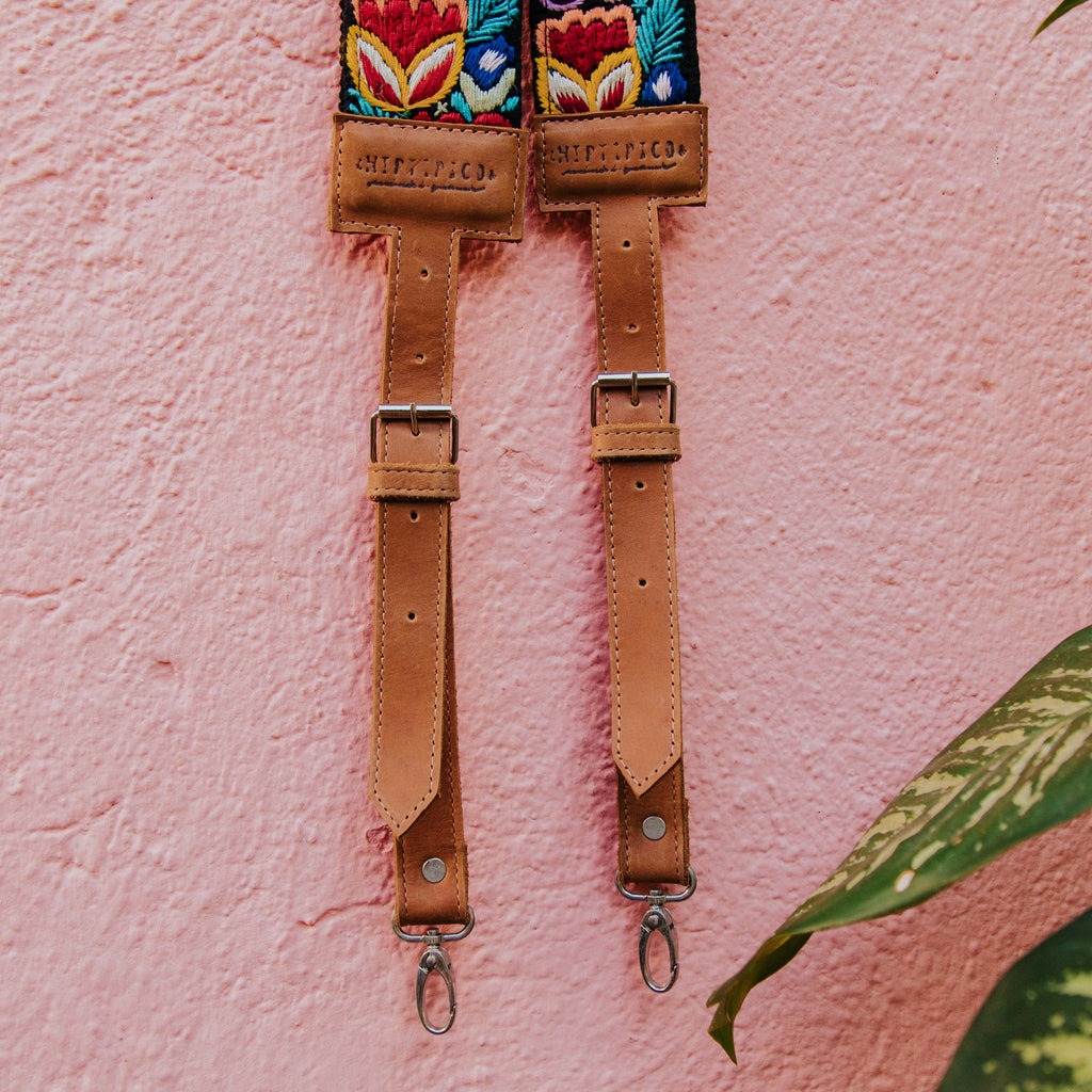 Newly Embroidered Backpack Strap - Eden